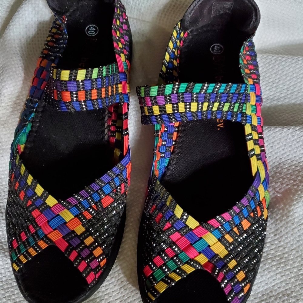 Unworn Bernie Mev Hallie Open Toe Mary Janes in Size 10 Fit Like  9)
